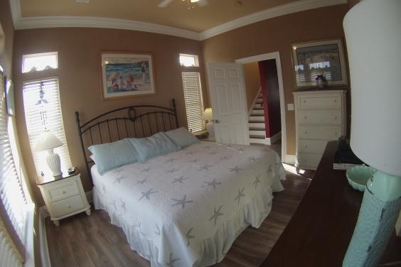 Second floor bedroom with ensuite.