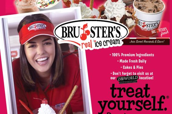 BRUSTER'S  Real Ice Cream 