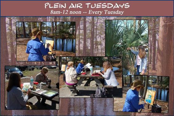Your Invited  Plein Air Tuesdays with Beach Art Group