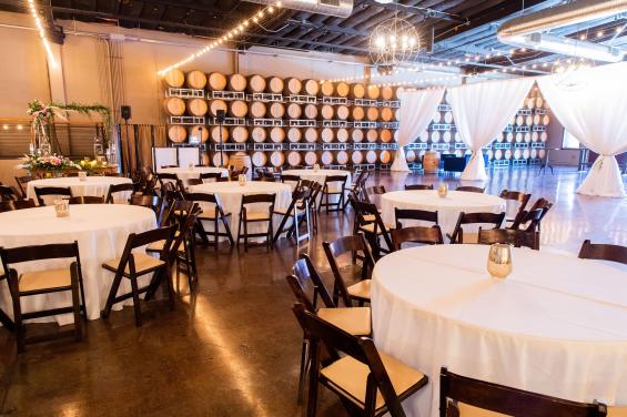 Domenico Winery Room Set Up