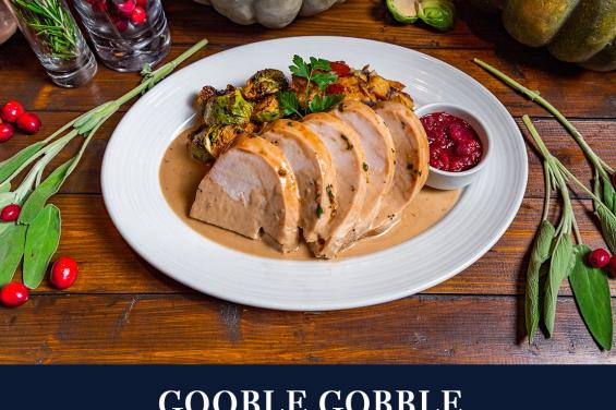 Pinstripes Turkey Dinner