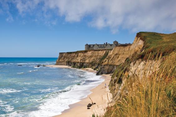 View of The Ritz-Carlton, Half Moon Bay from Pelican Point Beach