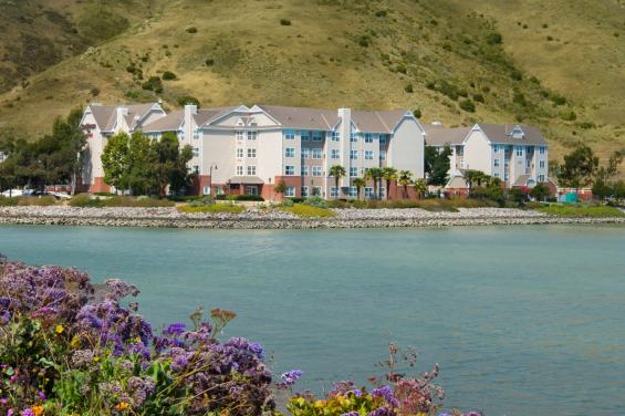 Residence Inn overlooking waterfront