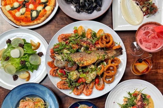 Spread at Fattoria e Mare