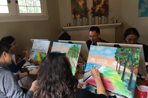 Bottle and Bottega Painting