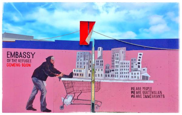 Embassy of the Refugee Mural