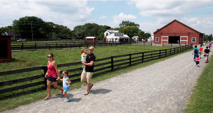 Frying Pan Farm Park family stroll