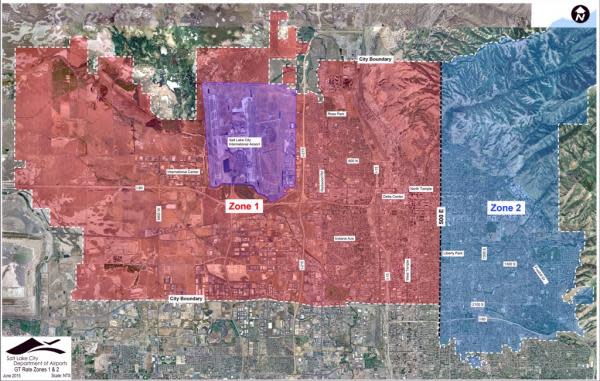 Taxi zone map