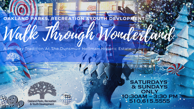 Walk through Wonderland: A Holiday Tradition at the Dunsmuir Hellman Historic Estate