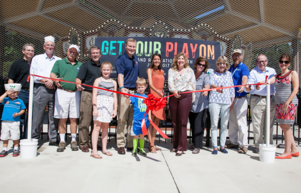 Chessie's Carousel Ribbon-Cutting