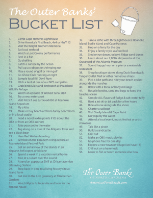 OBX Bucket List Thumbnail