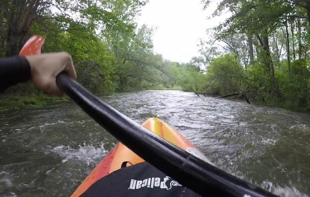 Paddling the Thames