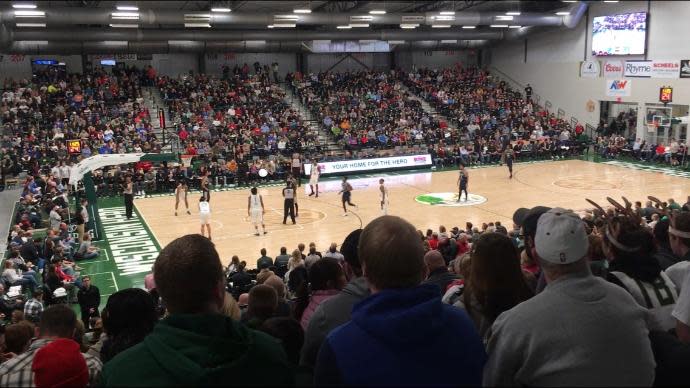 WI Herd game at the Menominee Nation Arena