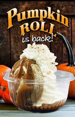 Chiller's Pumpkin Roll Sunday "Is Back| Sign 