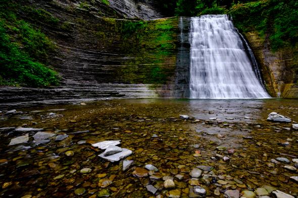 2017 Summer Stony Brook State Park Falls 1