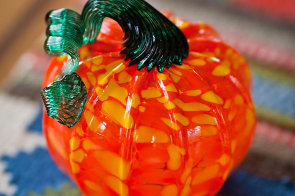 Make Your Own Glass Pumpkin