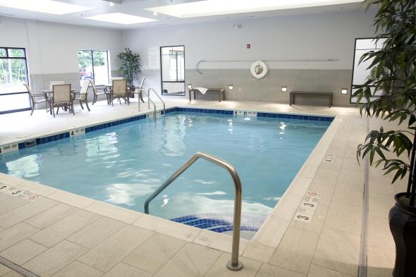 Modern Indoor Heated Pool