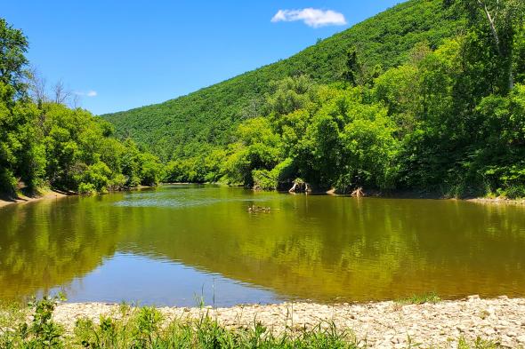 Canisteo River Rathbone Boat Launch