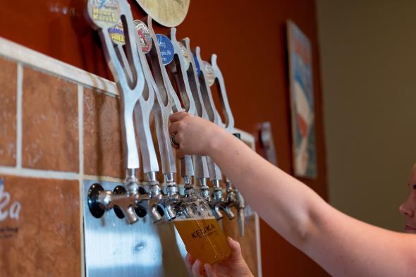 Keuka Brewing Tap Line