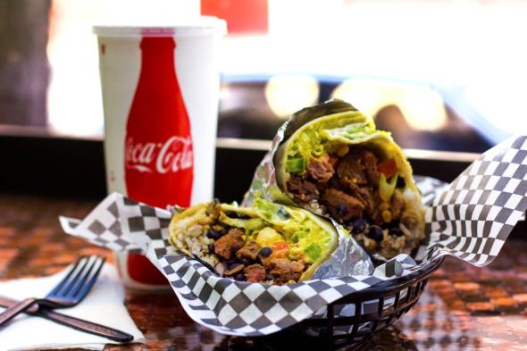 Burrito at Boomers