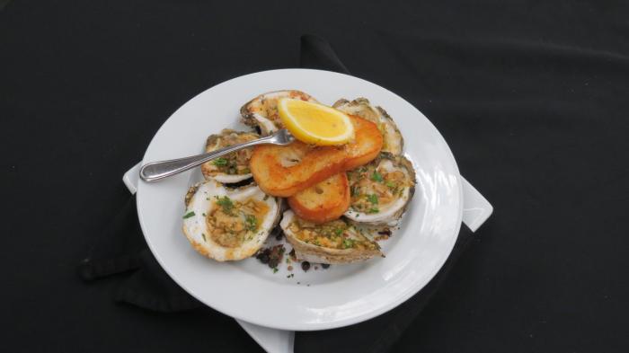Grilled Oysters at The Shores Resort &Spa