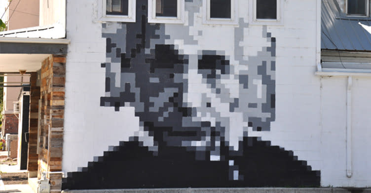 Mural Hunting In Downtown Provo Explore Utah Valley Wallpaper of grima wormtongue for fans of lord of the rings.