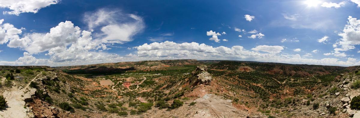 Palo Duro Canyon Panorama