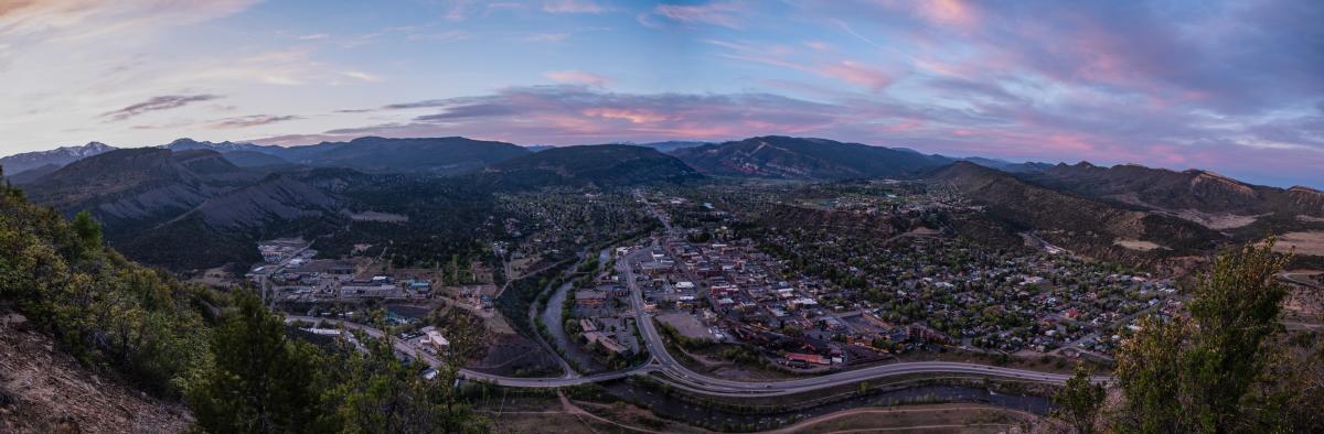 Smelter Mtn at Sunset