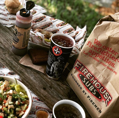 Firehouse Subs at a picnic