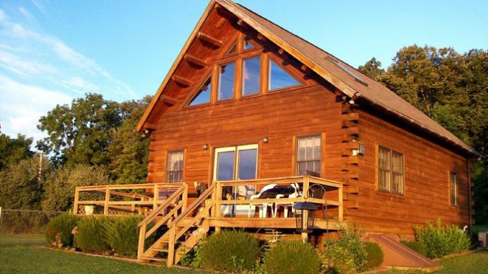 A Beautiful Place Log Cabin Rental