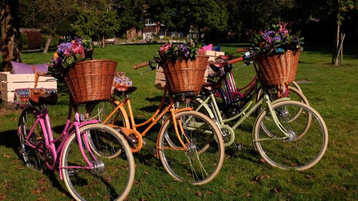 The Manchester Pride Floral Rainbow Package at Blooms and Bicycles