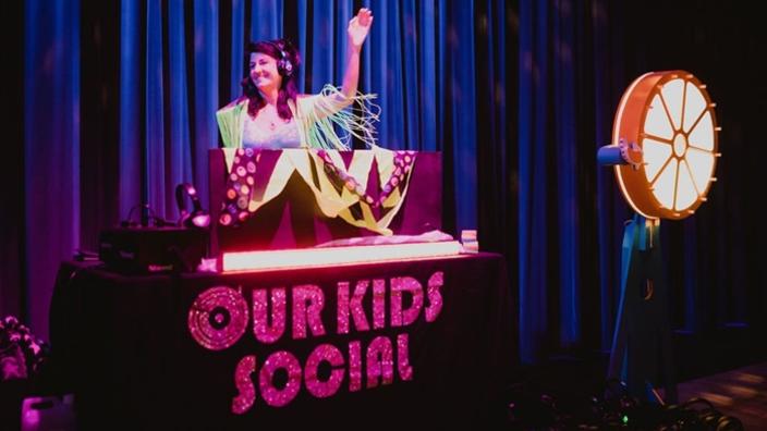 Dayglo of the Dead Family Rave with Our Kids Social at Waterside