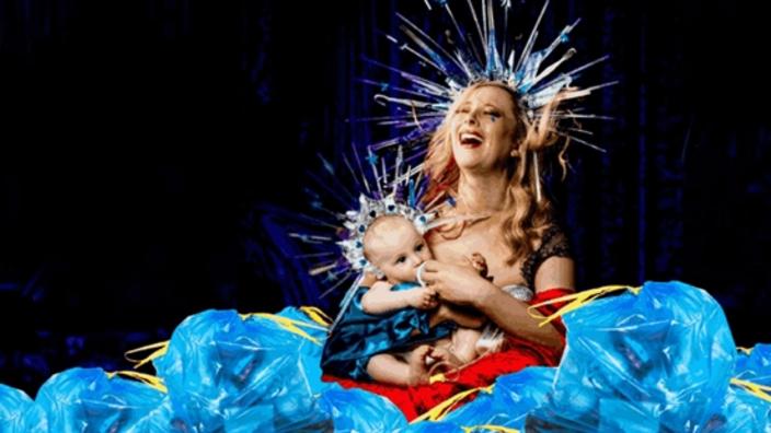 Madonna on the Rocks at Lowry