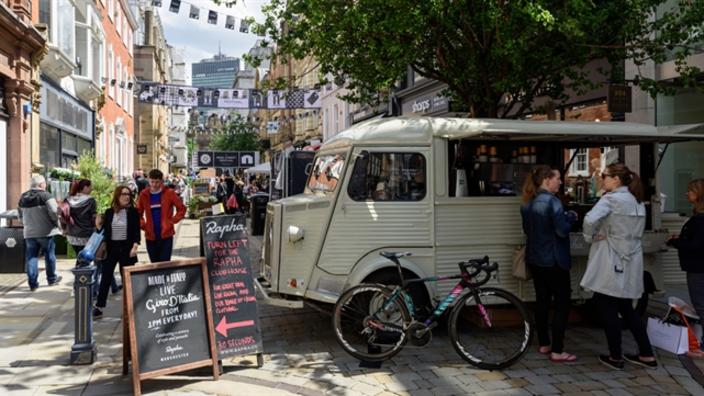 Rapha Coffee Van
