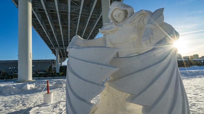 Snow Sculpture Competition