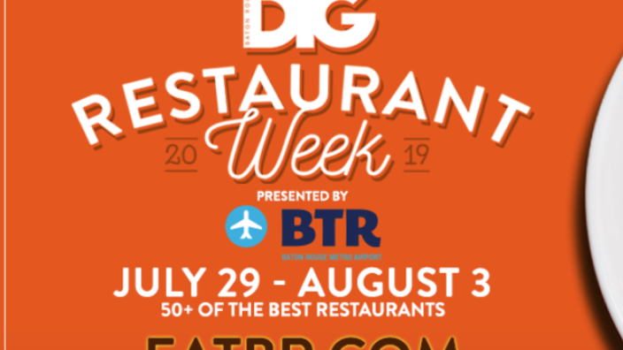 DIG's - Baton Rouge Restaurant Week