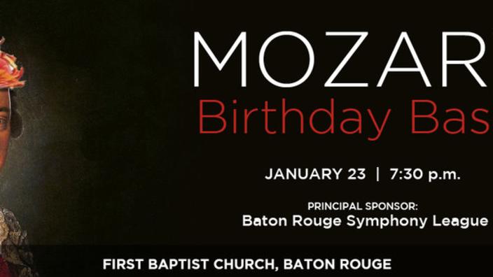 Baton Rouge Symphony - Mozart Birthday Bash