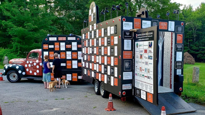 The Revolving Museum “Poetry Mobile” at Downtown Crossing