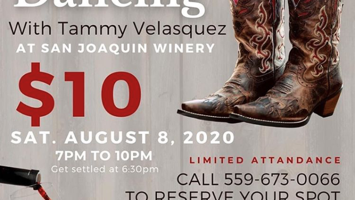 Country Wine Dancing at San Joaquin Winery