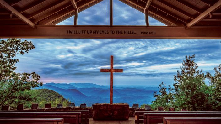 picture Cross On Mountain In South Carolina fred w symmes chapel pretty place
