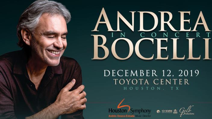 Andrea Bocelli with The Houston Symphony