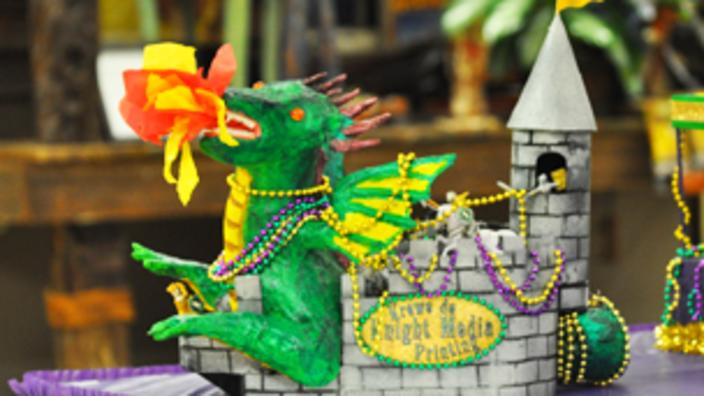 Christmas Toys 2022 Floating Sushi On The View Virtual Mardi Gras Shoebox Float Contest