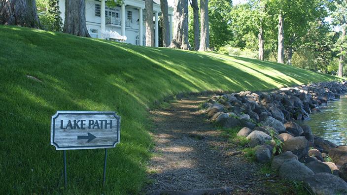Lake Geneva Walking Path Map Lake Geneva Shore Path