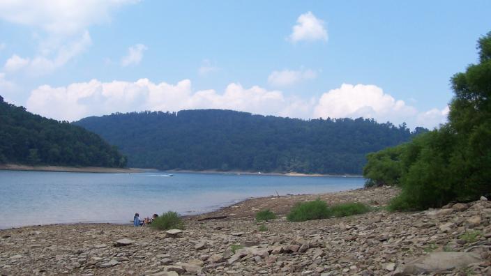 Yough Lake Fishing Map Youghiogheny River Lake