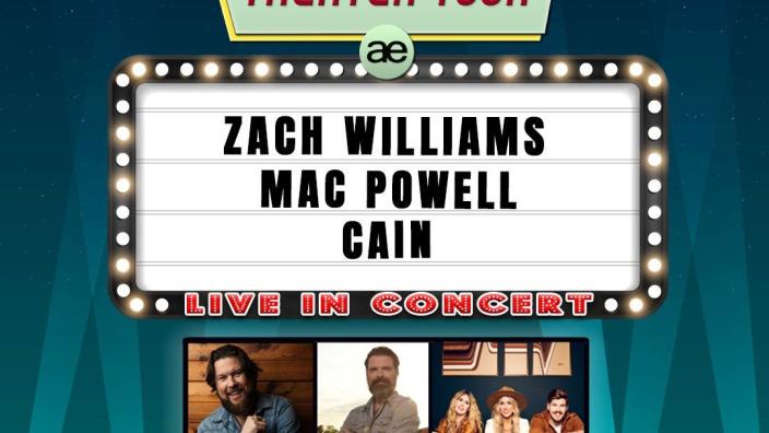 Zac Williams Builder Zach Williams Drive In Theatre Tour zach williams drive in theatre tour