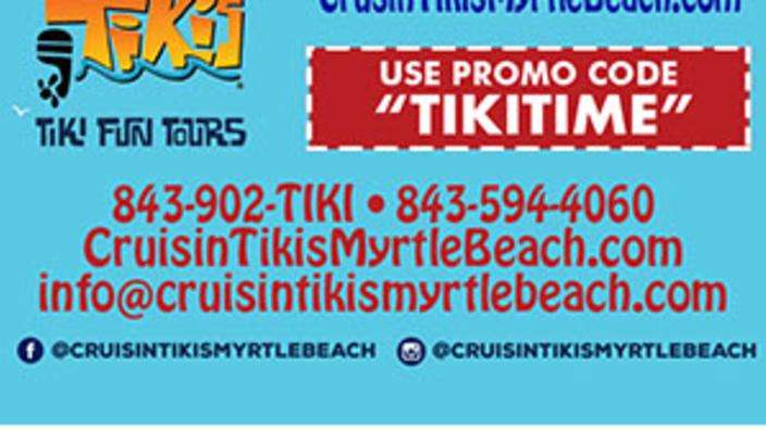 Cruisin Tikis - Book Online | Little River, SC