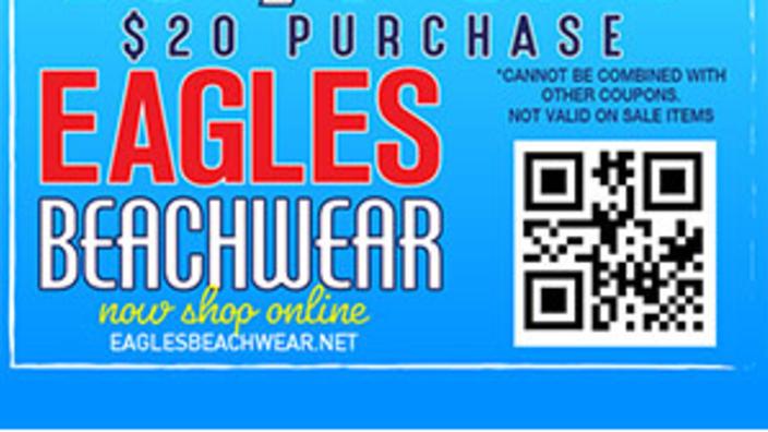 Eagles Beachwear - 10% Off a $20 Purchase | Myrtle Beach, SC