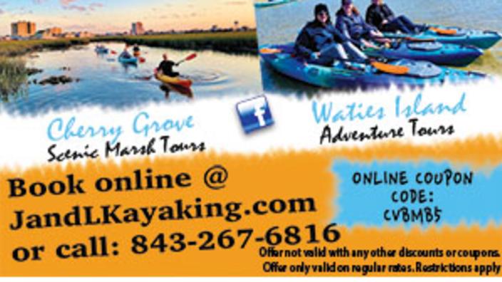 J & L Kayak Adventures - 10% Off Any Guided Kayak Tour ...