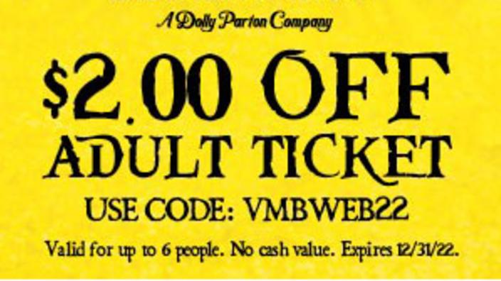 Pirate Voyage! $2 OFF Adult Ticket | Myrtle Beach, SC