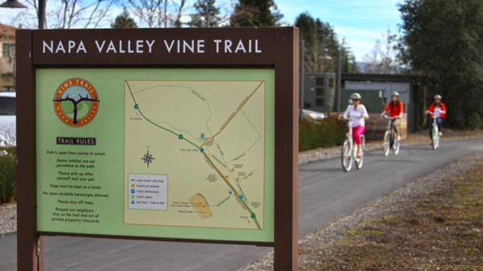 Napa Vine Trail Map Napa Valley Vine Trail | Napa Valley, Ca